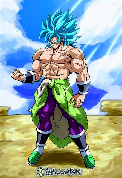 Dragon Ball Super Broly In Full Power State GIF